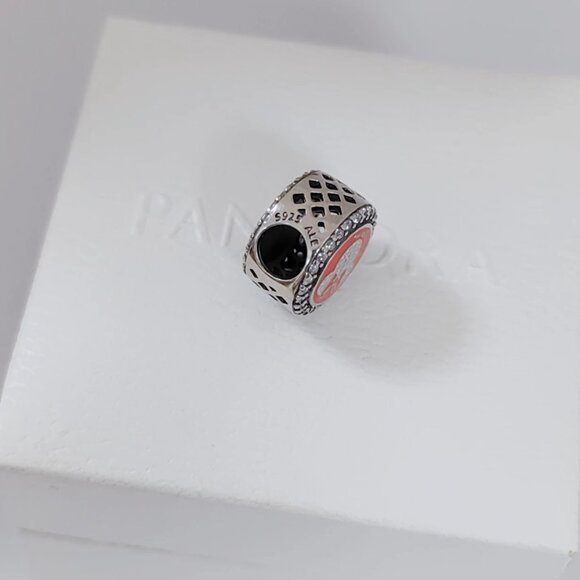 Pandora Holiday Christmas Happy Holly Days Minnie Charm Bead with box - Picture 4 of 5